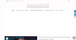 Desktop Screenshot of harrisobgyn.com